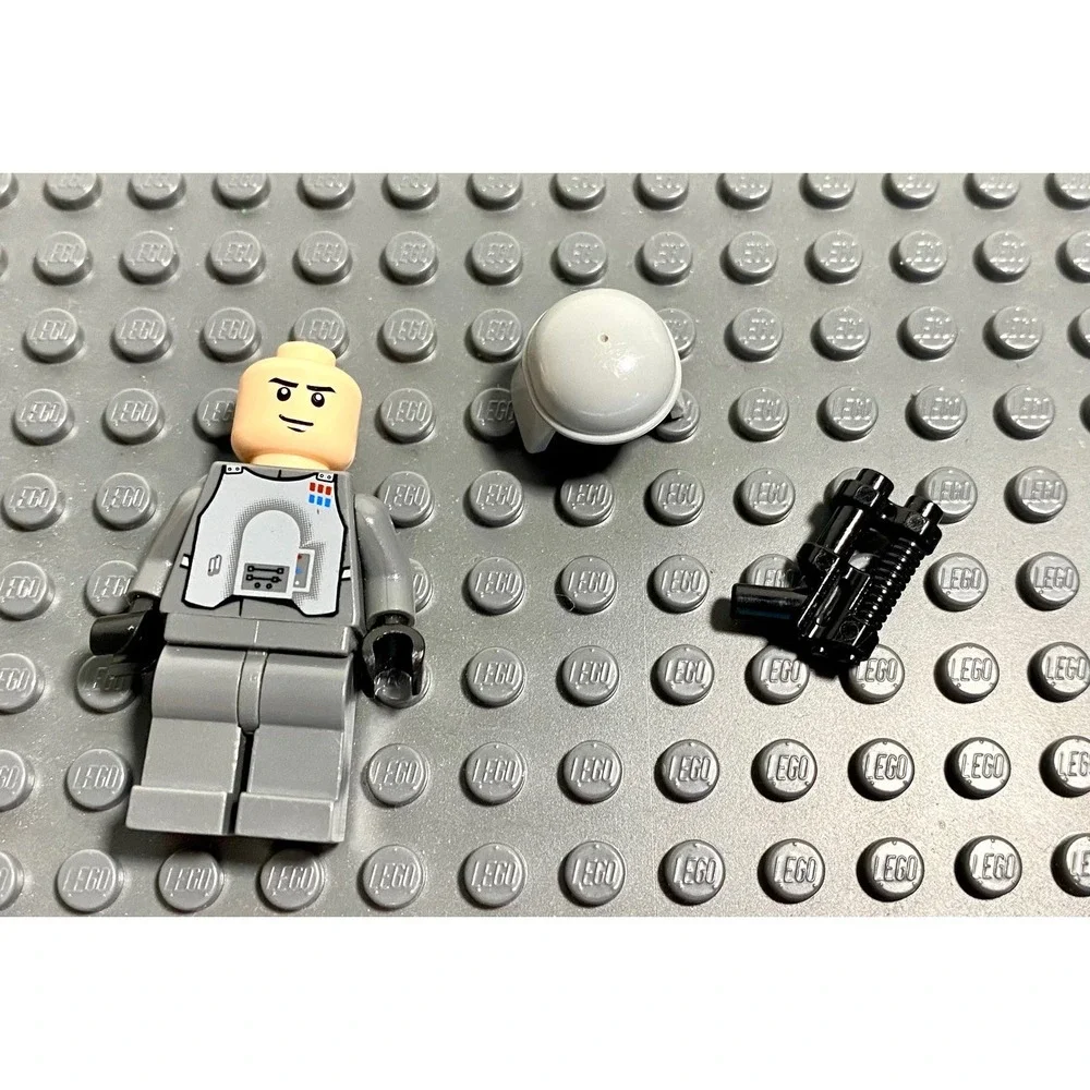 Lego Star Wars Imperial Officer Battle Armor Minifigure SW0261 Set 8084 Smirk